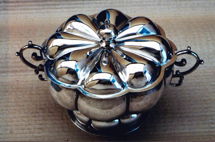 Antique silver box