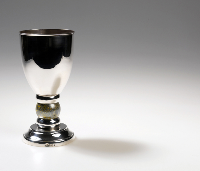 Silver goblet