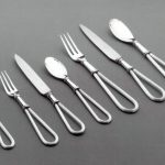 Prize winning silver cutlery set