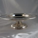 Silver communion plate