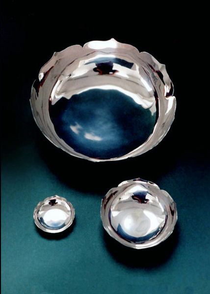 silver lotus bowls